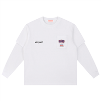 Layered Long Sleeve Oversized Tee
