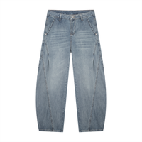 VS Barrel Leg Jeans — Vintage Wash