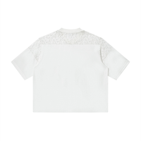 Lace Panel V-Neck