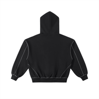 CONTRAST HOODIE ZIP