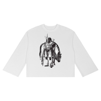 Waffle Raw Hem T-shirt