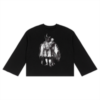 Waffle Raw Hem T-shirt
