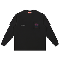 Layered Long Sleeve Oversized Tee