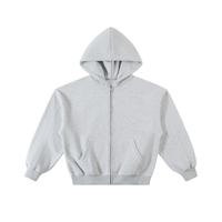 CONTRAST HOODIE ZIP