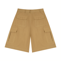UTILITY CARGO SHORTS — BROWN