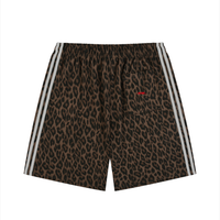 Leopard Drawstring Shorts