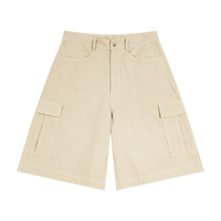 UTILITY CARGO SHORTS — APRICOT