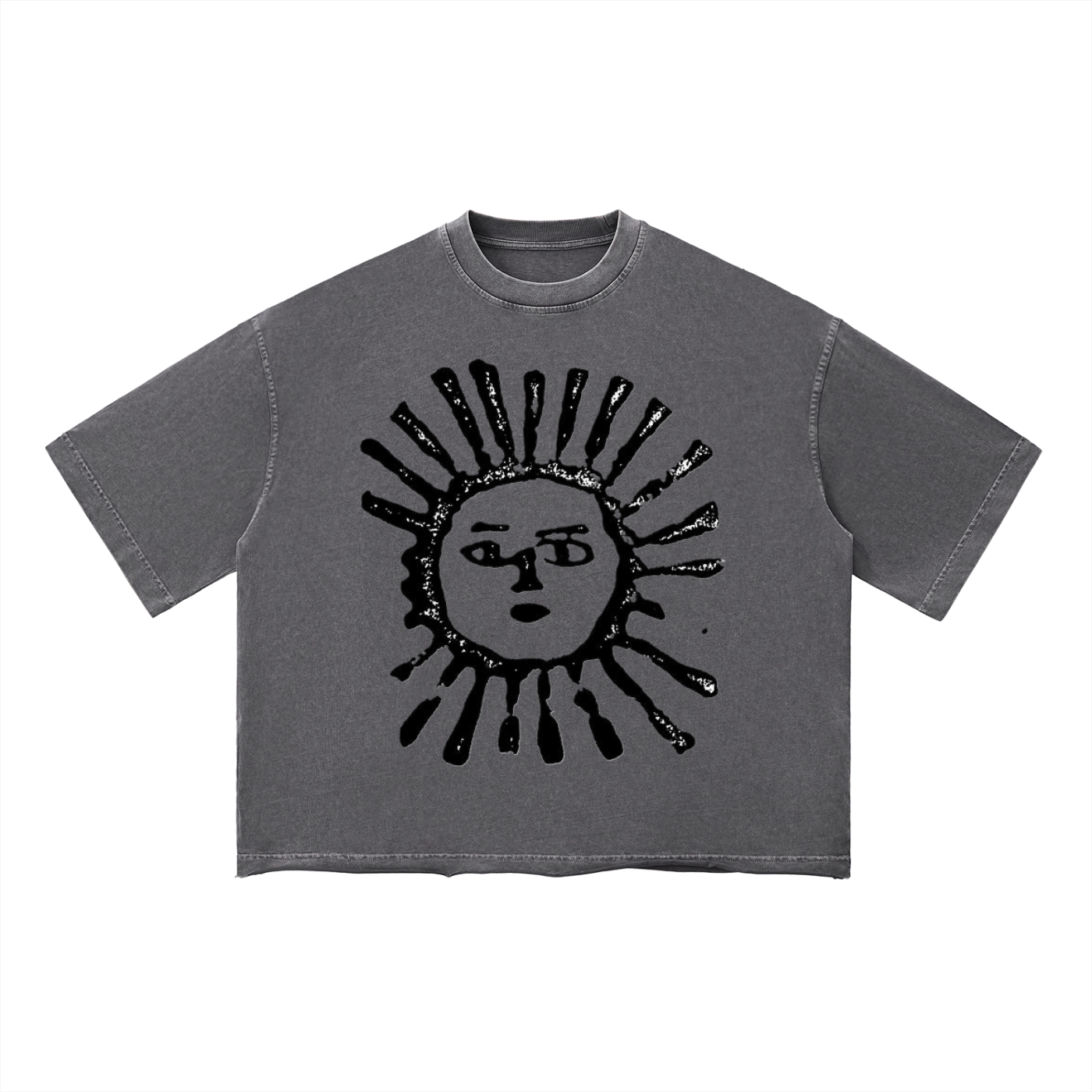 Unisex Vintage Wash Boxy T-Shirt