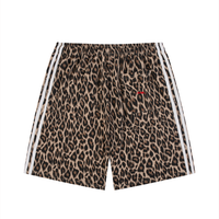 Leopard Drawstring Shorts