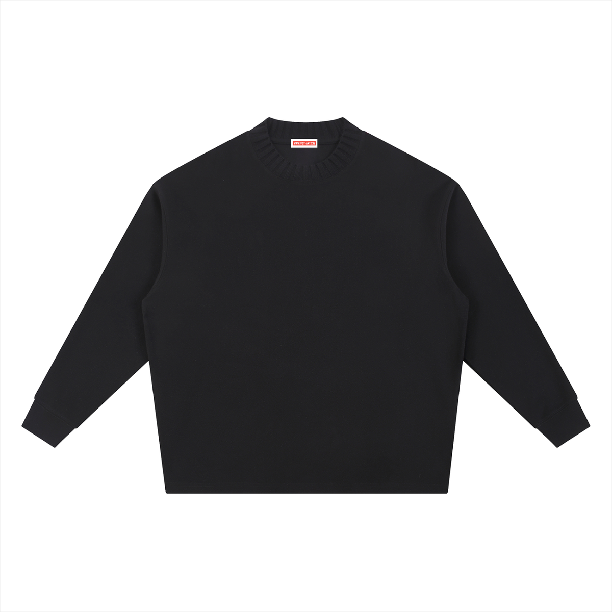 Knit Oversized Sweatshirt